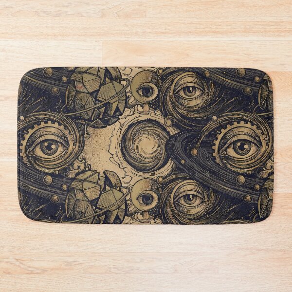 Item preview, Illuminatti Sacred Geometry Dark Celestial Astrology Pattern designed and sold by ART ATTACK ZONE.
