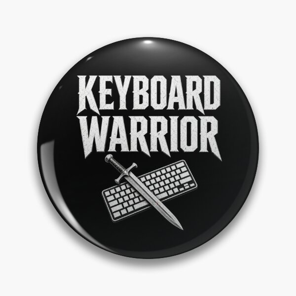 Item preview, Keyboard Warrior Sword & Mechanical Keyboard designed and sold by MotionBanana Art.