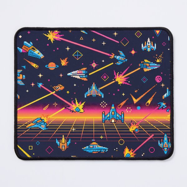 Item preview, 8Bit Sacred Geometry Dark Celestial Astrology Pattern designed and sold by ART ATTACK ZONE.