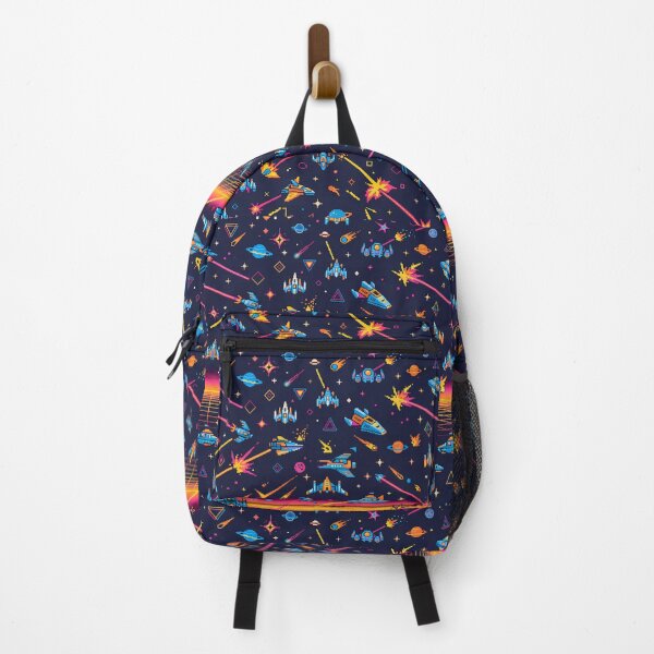 Item preview, 8Bit Sacred Geometry Dark Celestial Astrology Pattern designed and sold by ART ATTACK ZONE.