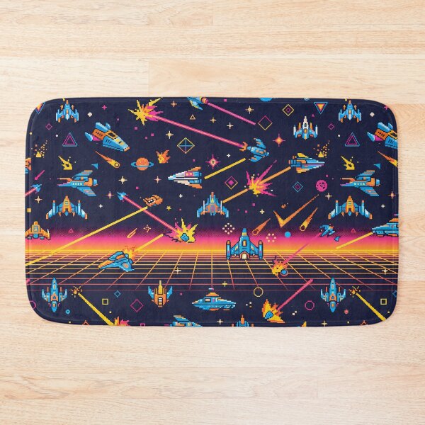 Item preview, 8Bit Sacred Geometry Dark Celestial Astrology Pattern designed and sold by ART ATTACK ZONE.