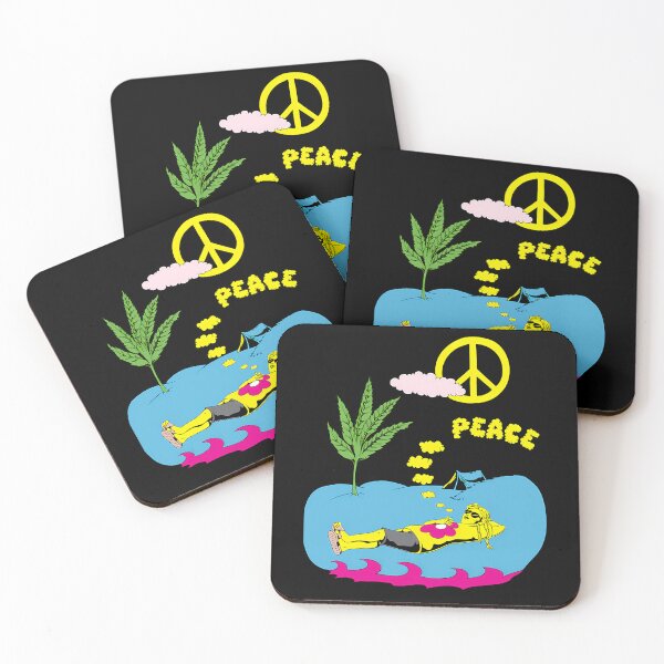 Item preview, Person Lying On Blue Ground Near Cannabis Tree designed and sold by tiggerboyzdaddy.