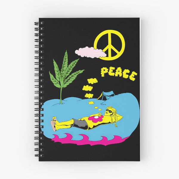 Item preview, Person Lying On Blue Ground Near Cannabis Tree designed and sold by tiggerboyzdaddy.
