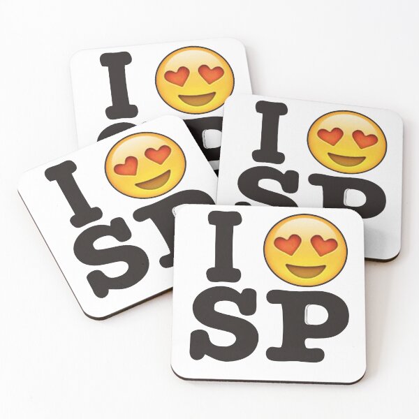 Item preview, Falling In Love With SP - Heart Eyes Emoji Sao Paulo Brazil designed and sold by Sampa In Focus.