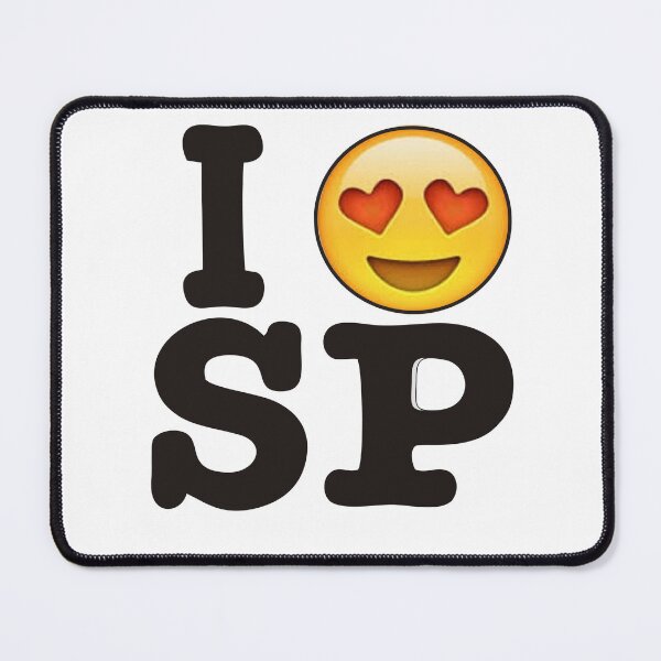 Item preview, Falling In Love With SP - Heart Eyes Emoji Sao Paulo Brazil designed and sold by Sampa In Focus.
