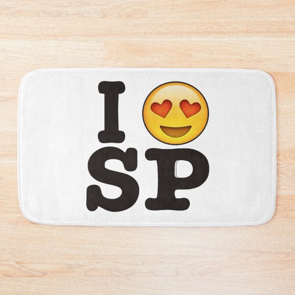 Item preview, Falling In Love With SP - Heart Eyes Emoji Sao Paulo Brazil designed and sold by City Tour Collection.