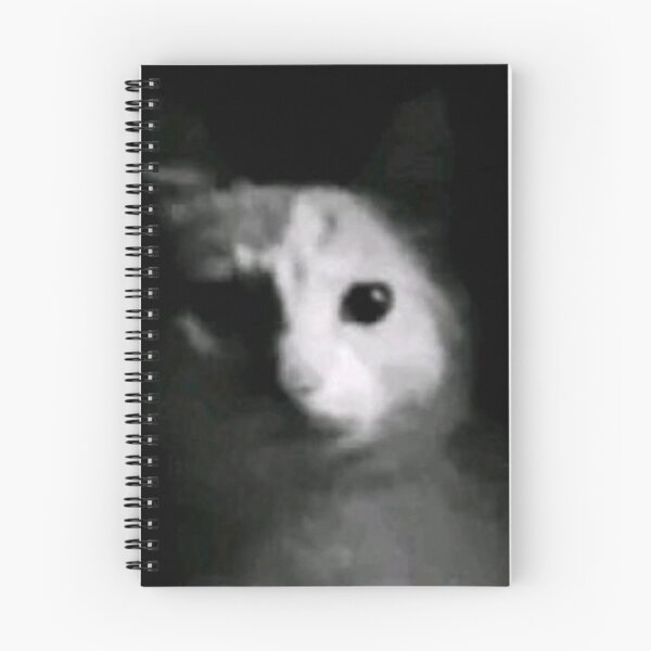 Item preview, Scared Cat – Funny Frightened Cat Meme designed and sold by LorneW7.