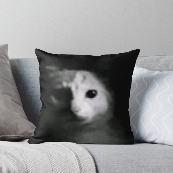 Item preview, Scared Cat – Funny Frightened Cat Meme designed and sold by LorneW7.