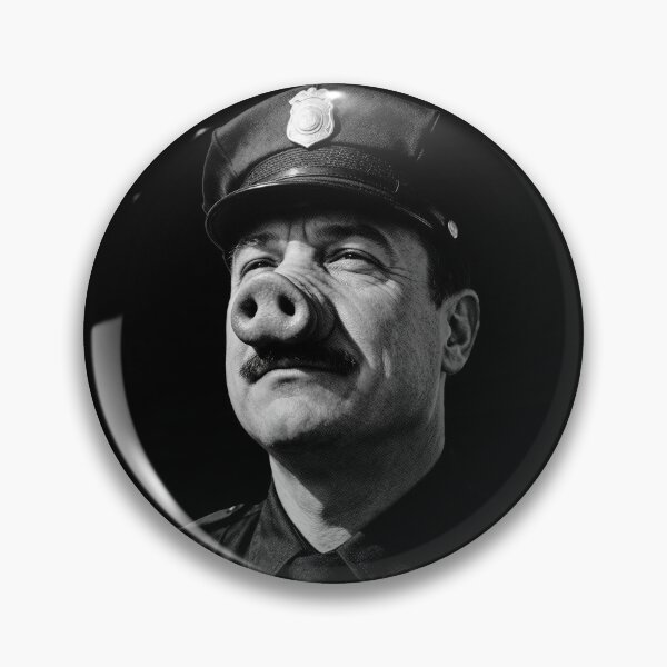 Item preview, Pig Nose Police Officer designed and sold by The Mellonaire.