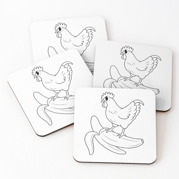 Item preview, Chicken Banana designed and sold by curethecat.
