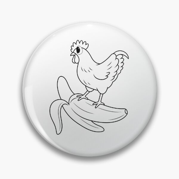 Item preview, Chicken Banana designed and sold by curethecat.
