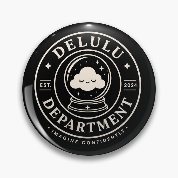 Item preview, Delulu Department Logo designed and sold by GOOD DAY Studio.