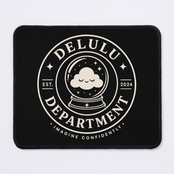 Item preview, Delulu Department Logo designed and sold by GOOD DAY Studio.