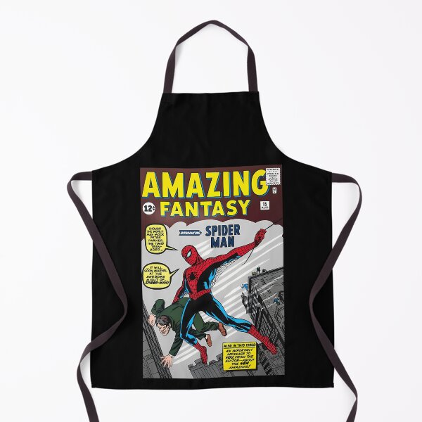 Item preview, Superhero Swinging On Web Holding Man Above City Buildings designed and sold by tiggerboyzdaddy.