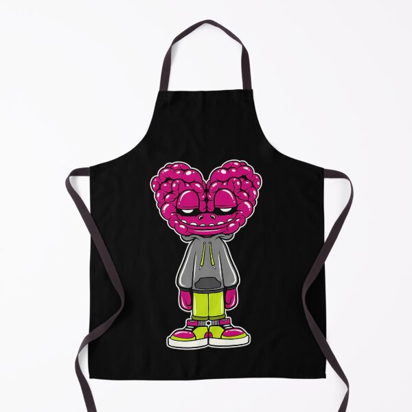 Item preview, Creature With Brain Shaped Head Wearing Grey Hoodie designed and sold by L-Cash.
