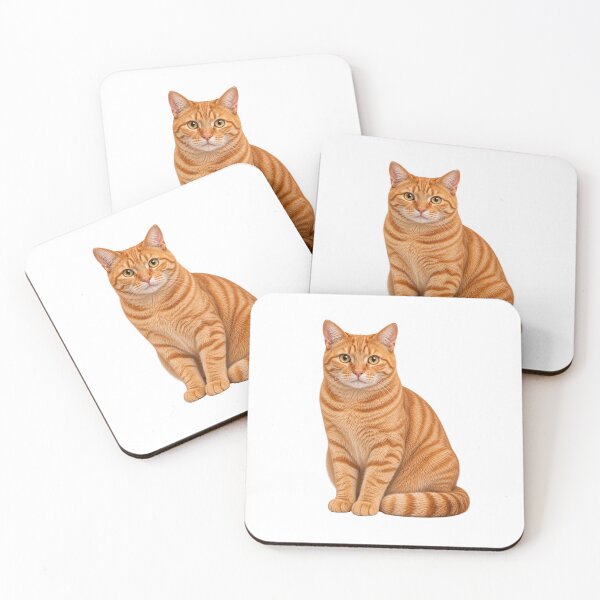 Item preview, Yellow Tabby Cat designed and sold by BackgroundND.