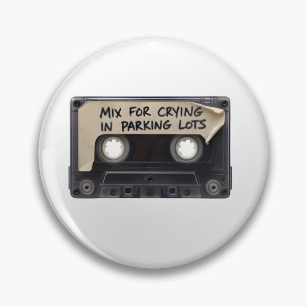 Item preview, Mix For Crying In Parking Lots Cassette Tape T-Shirt designed and sold by FestivityFinds.