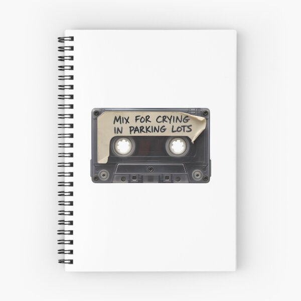 Item preview, Mix For Crying In Parking Lots Cassette Tape T-Shirt designed and sold by FestivityFinds.