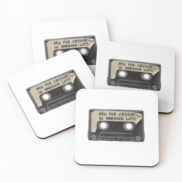Item preview, Mix For Crying In Parking Lots Cassette Tape T-Shirt designed and sold by FestivityFinds.