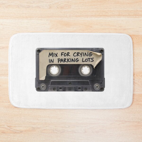 Item preview, Mix For Crying In Parking Lots Cassette Tape T-Shirt designed and sold by FestivityFinds.