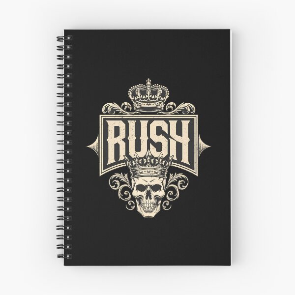 Item preview, Rush Skull Crown Rock designed and sold by HeavHeadDsgn.
