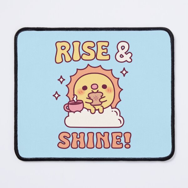 Item preview, Cute Sun With Toast And Coffee Rise and Shine designed and sold by rustydoodle.
