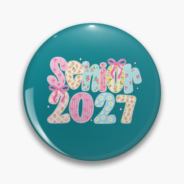Item preview, Senior 2027 Girls, Floral Grandmillennial High School Senior, Graduation Present, Class of 2027 designed and sold by PatternFariss.