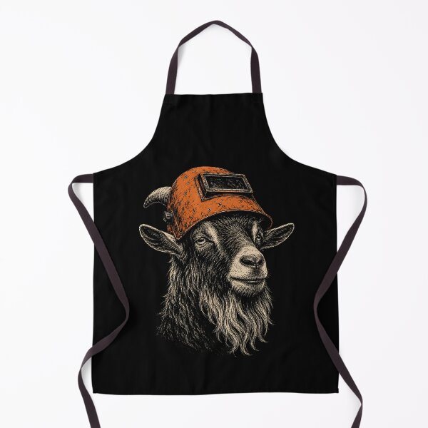 Item preview, Goat Welder Worker designed and sold by a-turner-paint.