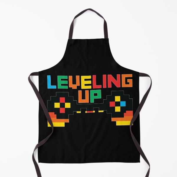 Item preview, Leveling Up Retro Video Game Controller Pixel Art Graphic With Colorful Typography designed and sold by KanDa-Shop.