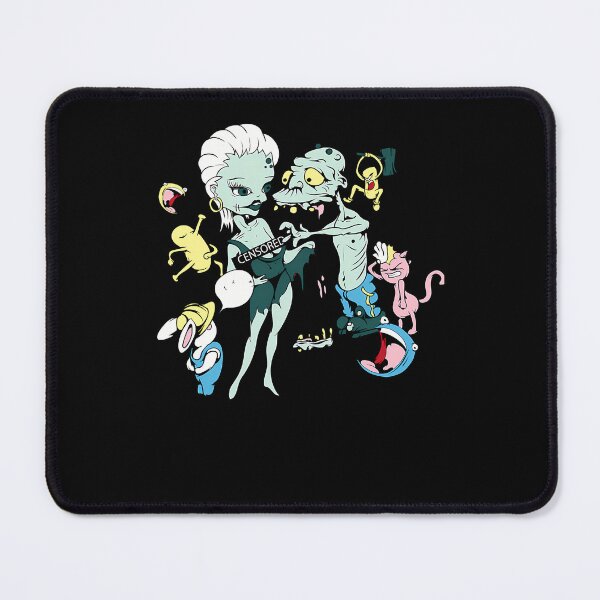 Item preview, Female And Male Zombies Surrounded By Small Monster Creatures designed and sold by L-Cash.