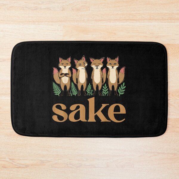 Item preview, For Fox Sake Funny Four Foxes Pun designed and sold by VioletNance.