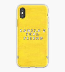 Vinilo o funda para iPhone El verdadero amigo de Camila