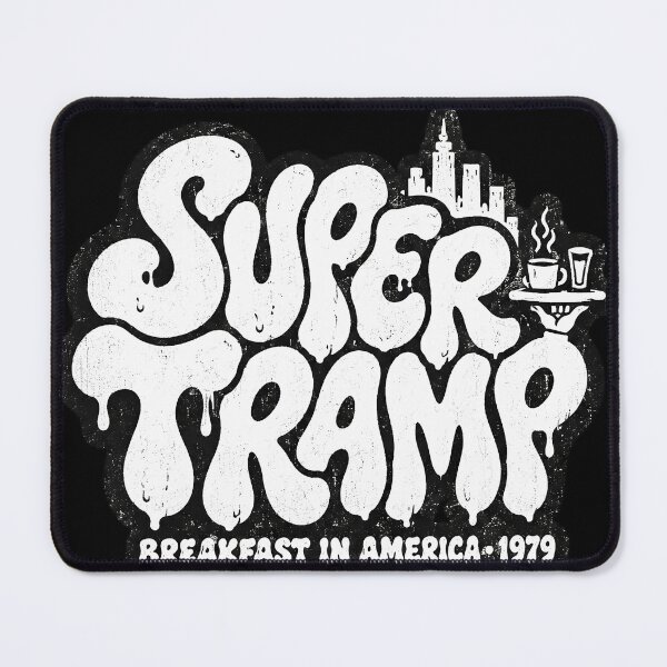Item preview, Supertramp Breakfast in America 1979 Drip Skyline Art designed and sold by JMS-Artvintage.
