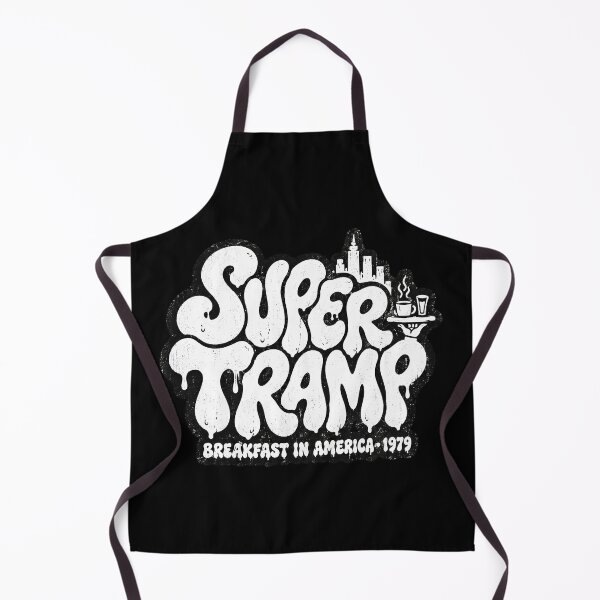 Item preview, Supertramp Breakfast in America 1979 Drip Skyline Art designed and sold by JMS-Artvintage.