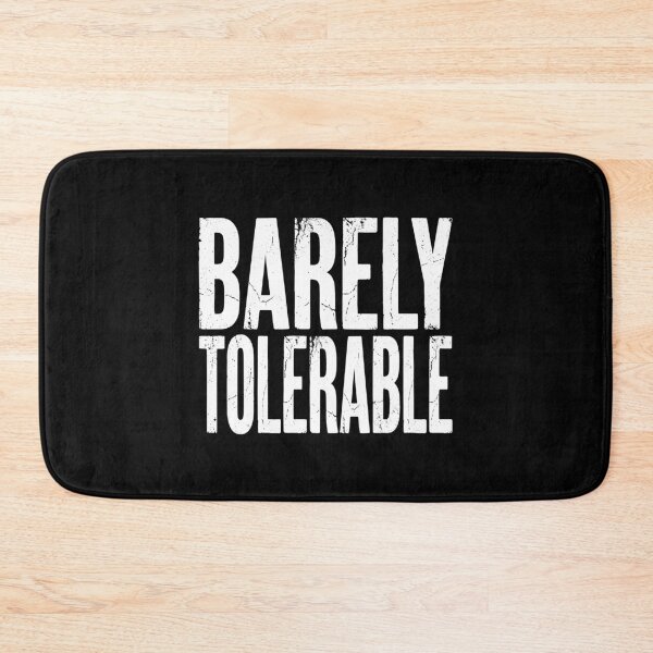 Item preview, Barely Tolerable Introvert Humor Graphic AUG-329 designed and sold by noberic.