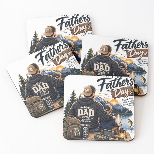 Item preview, Best Dad Ever – Father’s Day Fishing Adventure designed and sold by JANAWIYSTUDIO.