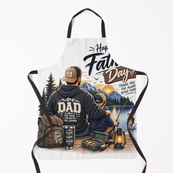 Item preview, Best Dad Ever – Father’s Day Fishing Adventure designed and sold by JANAWIYSTUDIO.