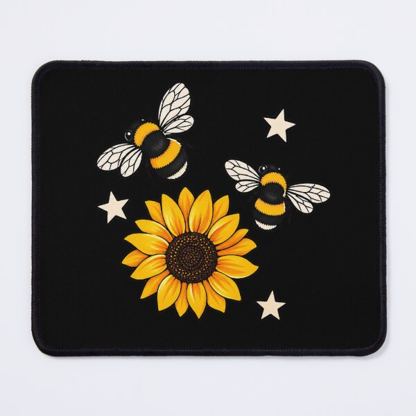 Item preview, Cute Bees and Sunflower Design designed and sold by ArcSeisaku.