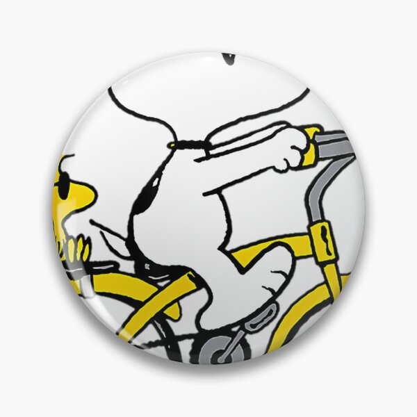 Item preview, Peanutss - Snoopy Woodstock Riding Bike Love designed and sold by Salty-Dream.