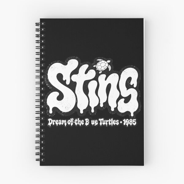 Item preview, Sting Dream of the Blue Turtles 1985 Vintage Drip Logo designed and sold by JMS-Artvintage.