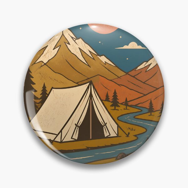 Item preview, Happy Camper Mountain Adventure designed and sold by AlbertLiber.
