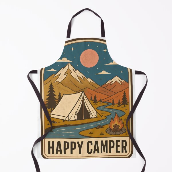 Item preview, Happy Camper Mountain Adventure designed and sold by AlbertLiber.