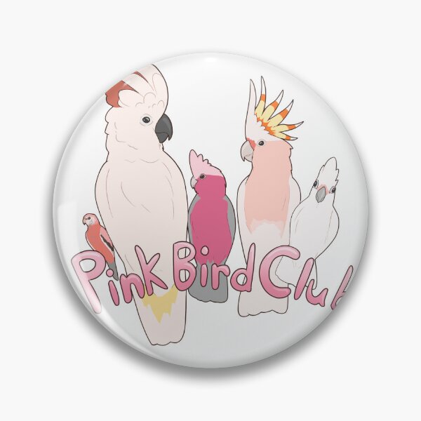 Item preview, Pink Bird Club designed and sold by Sonderdaisies.