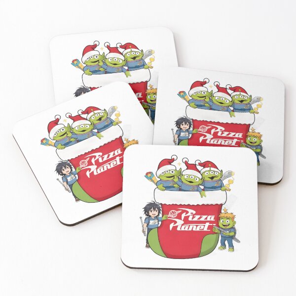 Item preview, Toy Story Aliens Christmas Stocking Pizza Planet designed and sold by ZubairNalban.