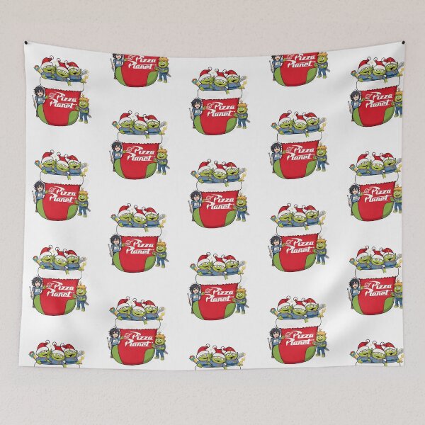 Item preview, Toy Story Aliens Christmas Stocking Pizza Planet designed and sold by ZubairNalban.