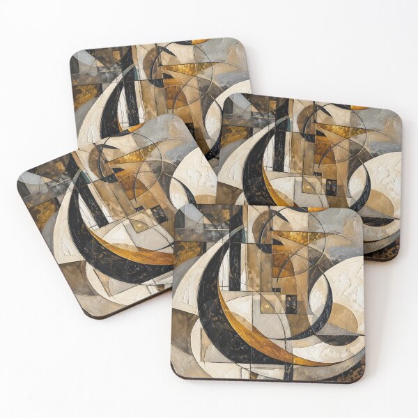Item preview, Abstract Geometric Crescent designed and sold by RawEdgeStudios.
