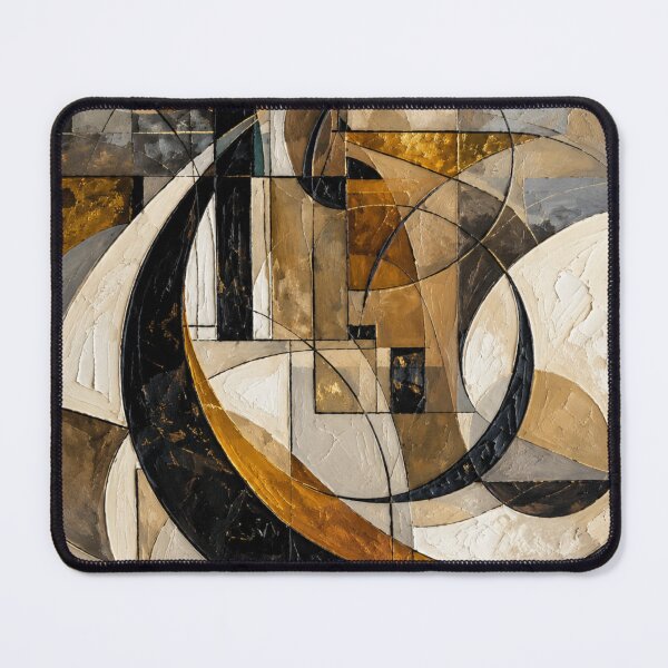 Item preview, Abstract Geometric Crescent designed and sold by RawEdgeStudios.