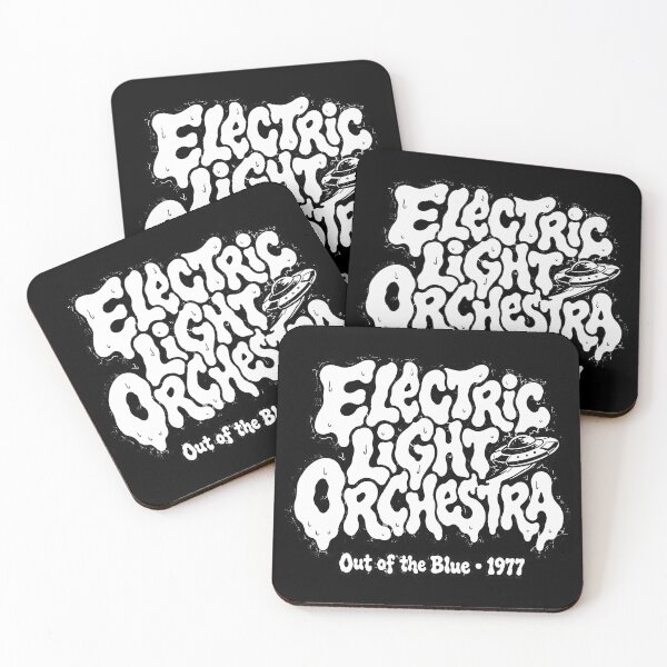 Item preview, ELO Electric Light Orchestra Out of the Blue 1977 Drip Art designed and sold by JMS-Artvintage.