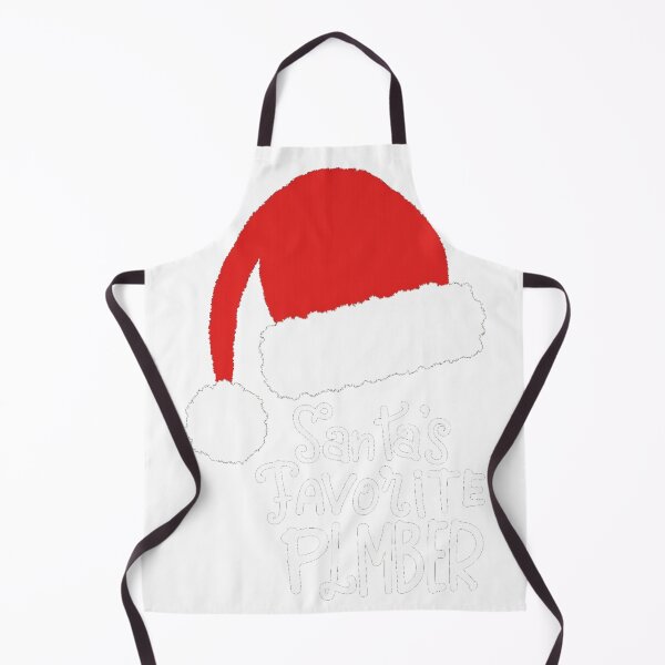Item preview, Santa's Favorite Plumber Christmas Hat Funny Gift designed and sold by lht6474.