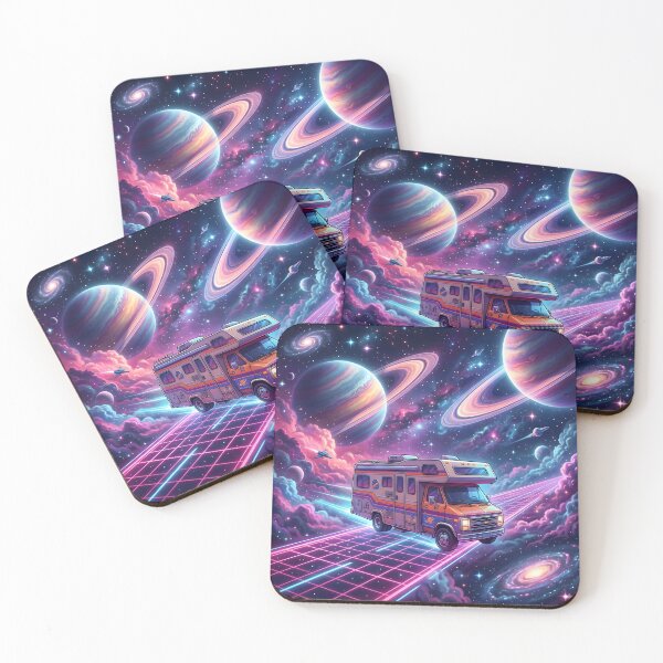 Item preview, Retro Cosmic Road Trip Through the Galaxy designed and sold by Herodestroyer.